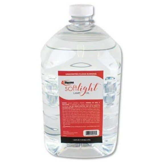 GROUP Soft Light Liquid Wax Lamp Oil, Clear, Gallon, 4 Per Carton