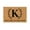 K, variant on Fenull 26 Letter Doormat K, Funny Welcome Doormat Entryway Front Porch Rugs 60 * 40Cm Anti Bottom Floor Indoor Outdoor Carpet for Farmhouse Patio Home Decor 26 Letter Floor Mat