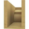 thumbnail image 4 of Ekena Millwork 6"W x 8"H x 20"L Monterey Woodgrain TimberThane Rafter Tail, Primed Tan, 4 of 6