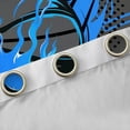 thumbnail image 4 of Manfei Boys Sport Theme Curtains and Drapes,Teens Basketball Gamer Black Out Curtains,Blue Gray Curtains Pack of 2 (52x63 Each) For Teens,Luxury Bedroom Decor, 4 of 6