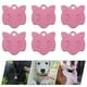 thumbnail image 5 of KAKOWELY 10 etiquetas con forma de cabeza de gato para identificación de perro, adorables etiquetas con nombre para mascotas, dijes para collar de mascota, 5 of 5