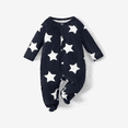 thumbnail image 1 of PatPat Combinaison Pyjama Résistante aux Flammes à Imprimé Géométrique pour Bébé Garçon, 1 of 2