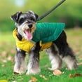 thumbnail image 4 of BadPiggies Waterproof Dog Vest Coat Reflective Windproof Winter Warm Pet Jacket for Small Medium Large Dogs (4XL, Green), 4 of 8