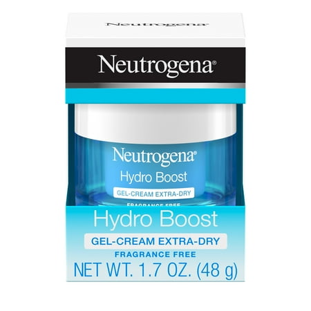 Neutrogena Hydro Boost Hyaluronic Acid Moisturizer, Dry Skin Care, 1.7 oz Face Cream