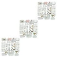 thumbnail image 2 of Transemion 5pack/lot Wedding Stickers Kits With Unique Designs For Scrapbooking 3Set, 2 of 6