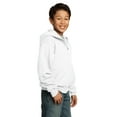 thumbnail image 4 of Port & Company ® - Youth Core Fleece Full-Zip Hooded Sweatshirt. PC90YZH, 4 of 6