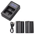 thumbnail image 1 of EN-EL15 Battery & Charger Kit 2pcs 7.4V 2550mAh Battery + 1pc LED2-EL15 Dual Channel Camera, 1 of 8