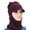 Purple, variant on Spencer Womens Bib Beanie Hat One-Piece Scarf Mask Set Winter Warm Fleece Lined Knit Hat Neck Warmer Circle Scarf, Purple