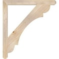 thumbnail image 3 of Ekena Millwork 3 1/2"W x 40"D x 44"H Olympic Craftsman Smooth Bracket, Douglas Fir, 3 of 4