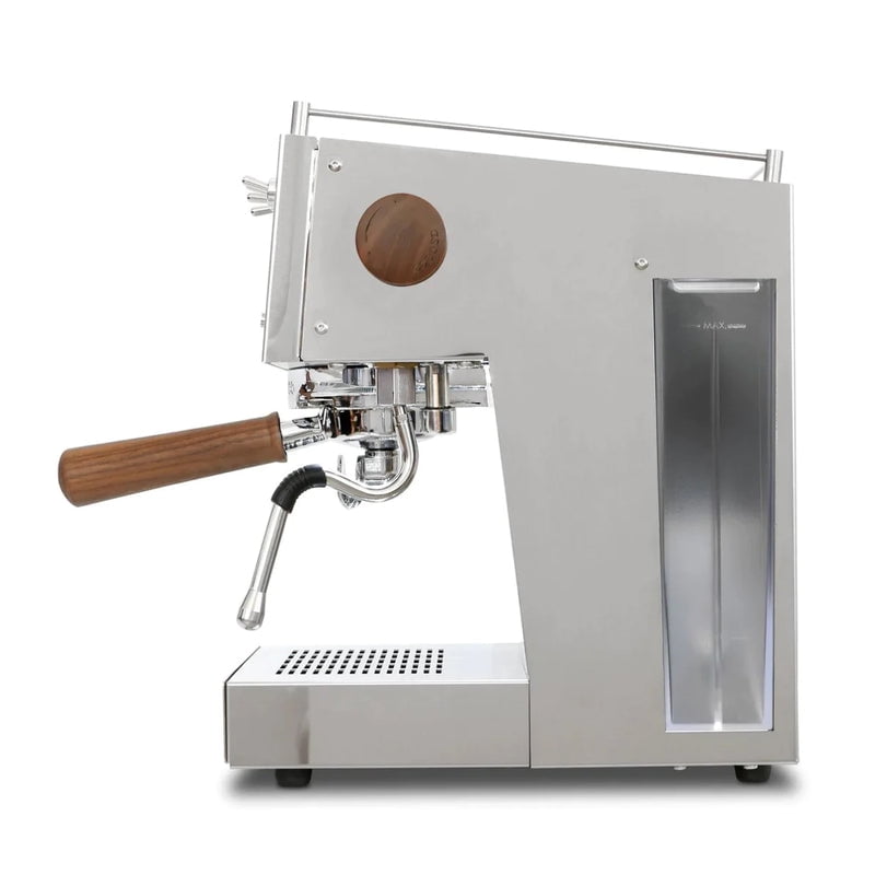 Ascaso Steel DUO PID, Programmable Espresso Machine w/ Volumetric Controls, Dual Thermoblock, 120V (Stainless Steel)