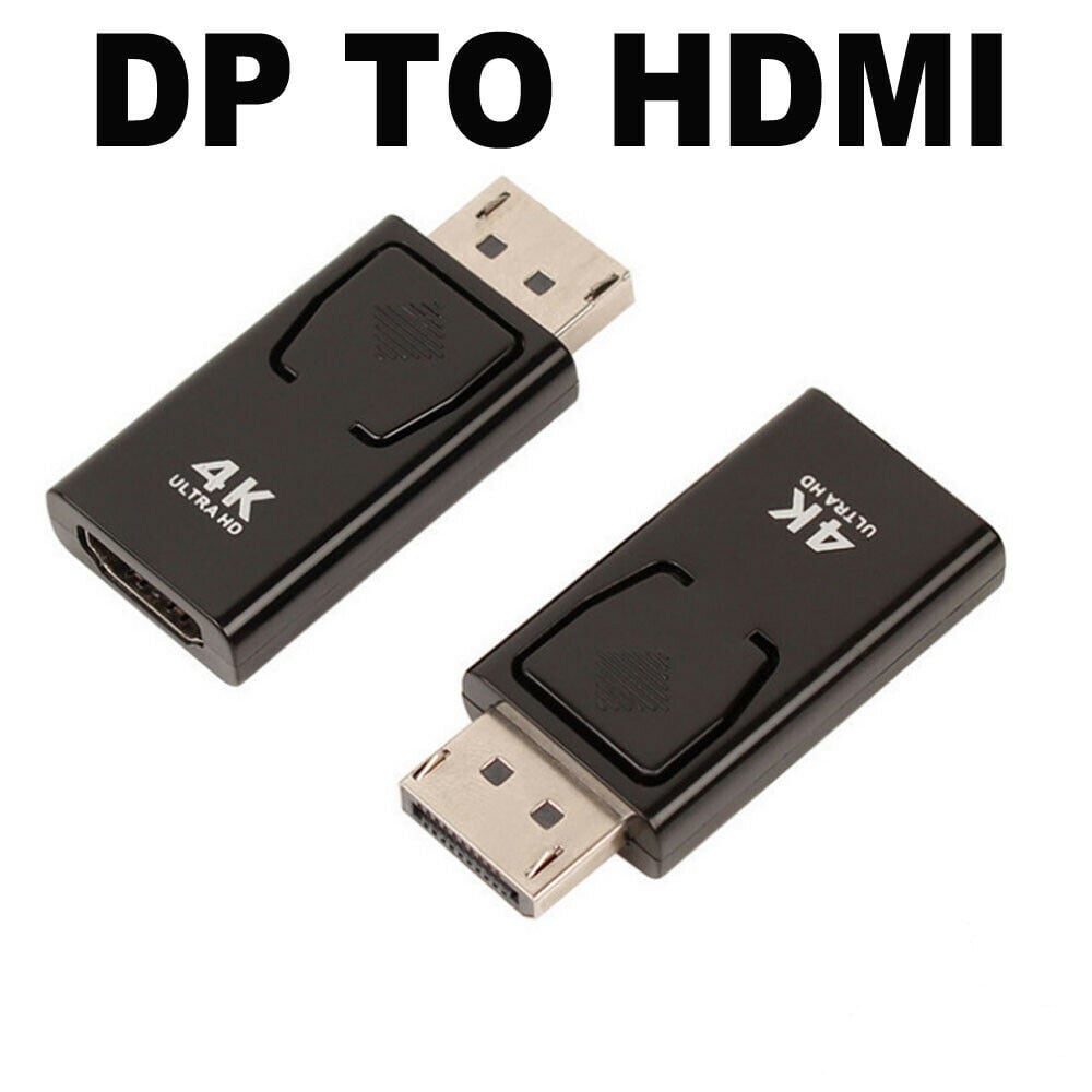 DisplayPort to HDMI Adapter(4K,UHD),DP Male to HDMI Female Passive