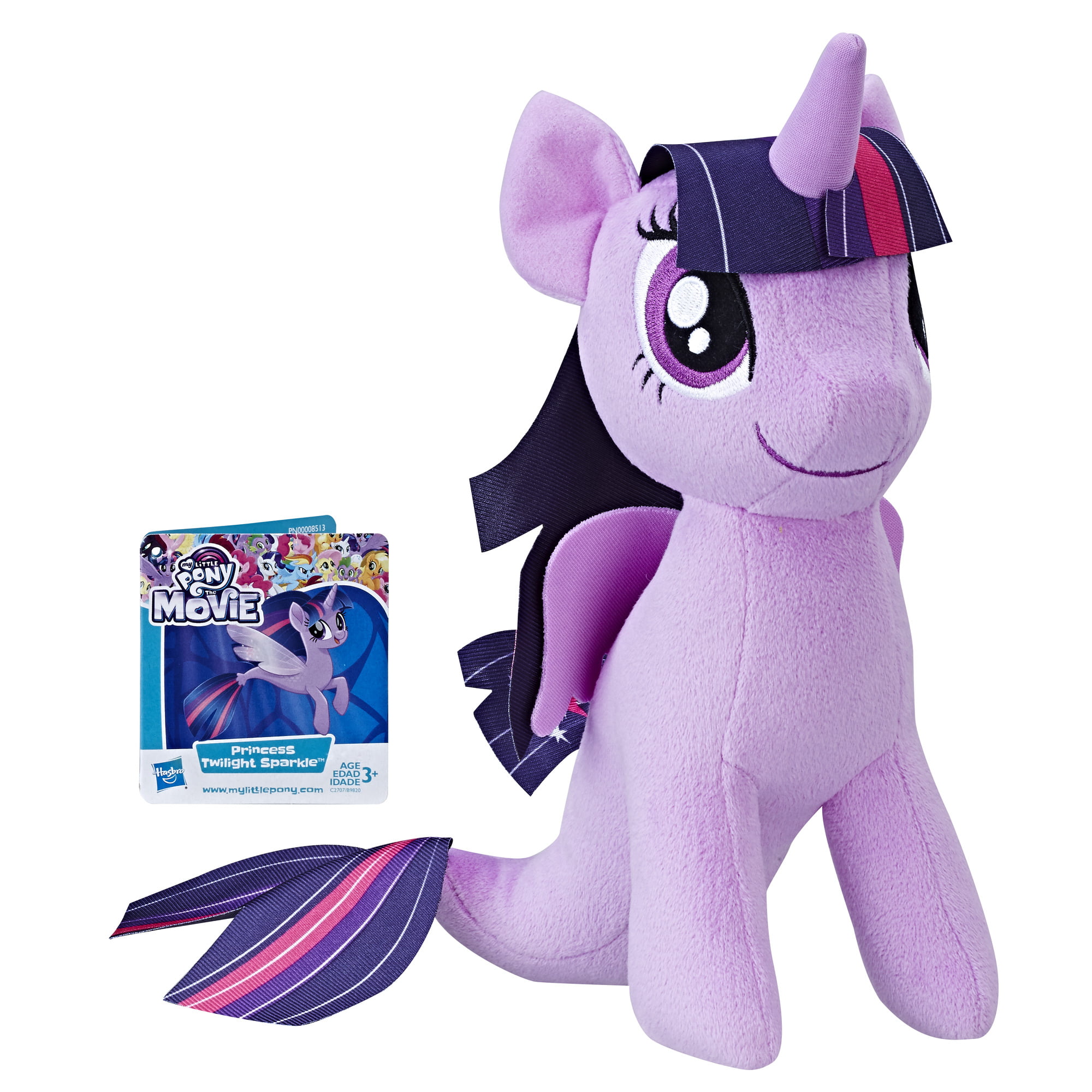 My Little Pony the Movie Princess Twilight Sparkle Sea-Pony Small Plush 