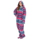 thumbnail image 2 of ICHUANYI Clearance Fashion Women Christmas Pajamas Snowman Print Jumpsuit Long-sleeved Tracksuit ICHUANYI "ICHUANYI", 2 of 7