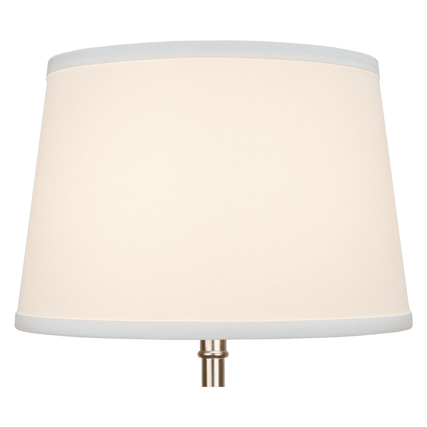 Fenchel Shades | 10" Top Diameter x 12" Bottom Diameter x 8 Slant, (Washer/Spider Attachment) Empire Lamp Shade - (Linen White)