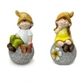 thumbnail image 2 of XWSHYW Juguetes para Niños Accesorios para El Hogar, Adornos Bonitos para Niña y Niño, Decoración de Jardinería, Regalo, Adornos Artesanales de Cerámica Pintados a Mano, 2 of 3