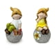 thumbnail image 2 of Fiudx juguetes para niños pequeños Accesorios para el hogar, adornos bonitos para niña y niño, decoración de jardinería, regalo, adornos artesanales de cerámica pintados a mano, 2 of 3