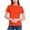 Orange, variant on Oversized Shirts for Women Crew Neck Shirt Short Sleeve Trendy Tee Going Out Casual Outfit Clothes
