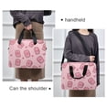 thumbnail image 6 of FORMRS 16" Laptop Bag Carrying Sleeve Case with Handle Travel Shoulder Briefcase, Phones and Hearts, 6 of 8