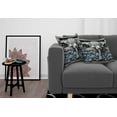 thumbnail image 3 of Ambesonne Rustic Throw Pillow Cover 2 Pack, Monochrome Farmhouse Cow, 20", Grey Black and Blue, 3 of 7