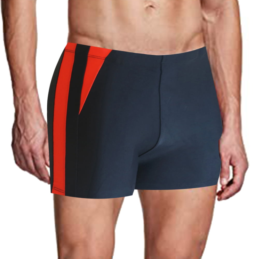 Mens Athletic Swim Jammers Quick Dry Compression Square Leg Swim Brief Swimsuit2xl，g91609 