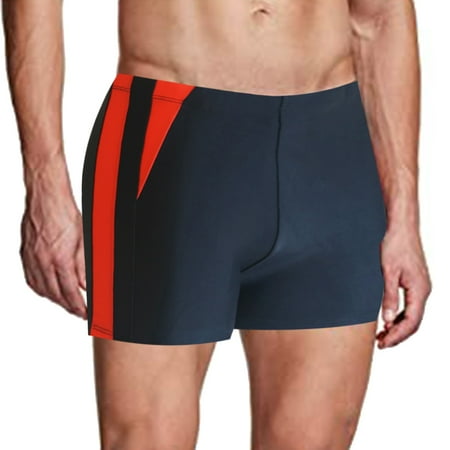 

Men s Square Leg Swim Briefs Athletic Quick Dry Bathing Suit Square Leg Board Short for Men 3xl，G91591