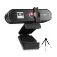 thumbnail image 4 of serony Caméra Web d'Ordinateur à Mise au Point Automatique HD USB en Ligne Caméra PC Réglable avec Microphone Filaire de Remplacement Caméra Web Externe Caméscope Noir 4K, 4 of 8