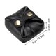 thumbnail image 4 of Precioso bolso flexible Diseño cuadrado Monedero Monedero Supple Moneda Bolsa de almacenamiento Negro, 4 of 6