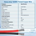 thumbnail image 3 of Cable de Extensión XT60 XRDS-RF 30 cm 10AWG Cobre Estañado 2 Piezas, 3 of 6