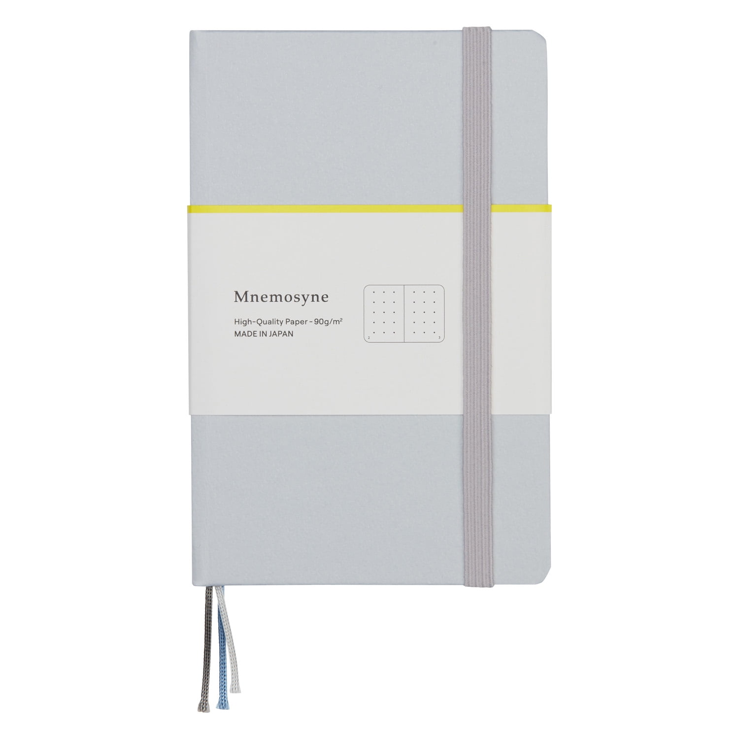 Maruman A6 Notebook Mnemosyne Journal Light grey 5mm Dot grid