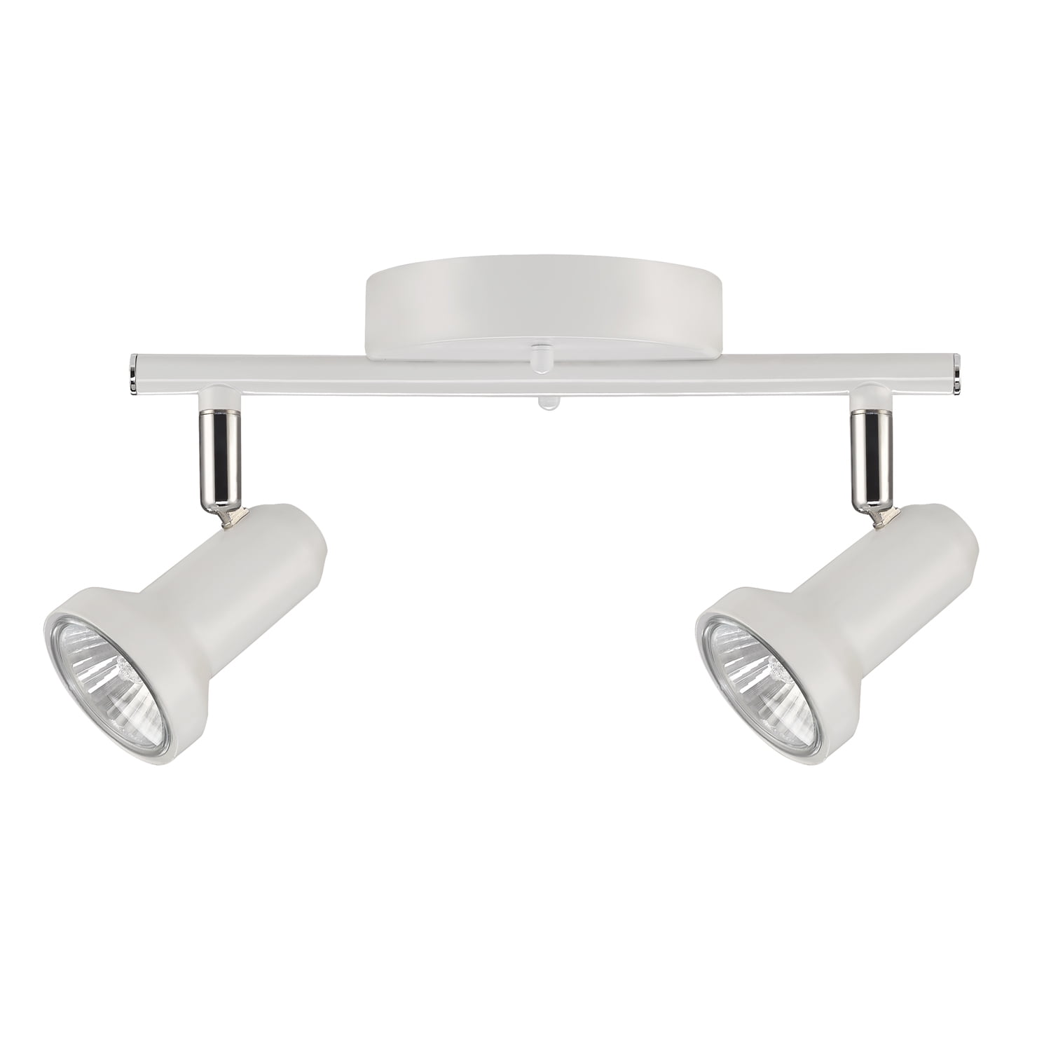 Globe Electric Melo Glossy White Track Lighting, Bulbs Included, 59322