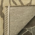 thumbnail image 5 of SAFAVIEH Martha Stewart Layered Faux Bois Indoor Area Rug, Coffee/Sand, 6'7" x 9'6", 5 of 6