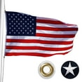 thumbnail image 1 of Embroidered 10x15 Ft US Flag, American Flag with Embroidered Stars, Brass Grommets, UV Protection,For Outdoor and Indoor, 1 of 6