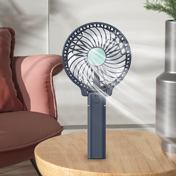 Ventilador pequeño de mano Fiudx USB plegable silencioso de viento fuerte de escritorio portátil de carga alta velocidad mini ventilador de regalo