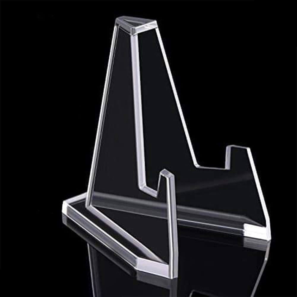 Acrylic Easel Stands Display Stands 68mm Height Clear Desktop Sturdy