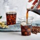 thumbnail image 3 of [100 Sets] 12oz Clear Plastic Cups With Flat Lids, Disposable Drinking Cups, 12 Oz Plastic Cups For Ice Coffee, Smoothie, Slurpee, Or Any Cold Drinks, 3 of 5