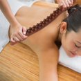 thumbnail image 6 of Wooden Gua Sha Scraping Massage Tool Massage and Relaxing for Body Arms Neck dark brown 31 beads, 6 of 8