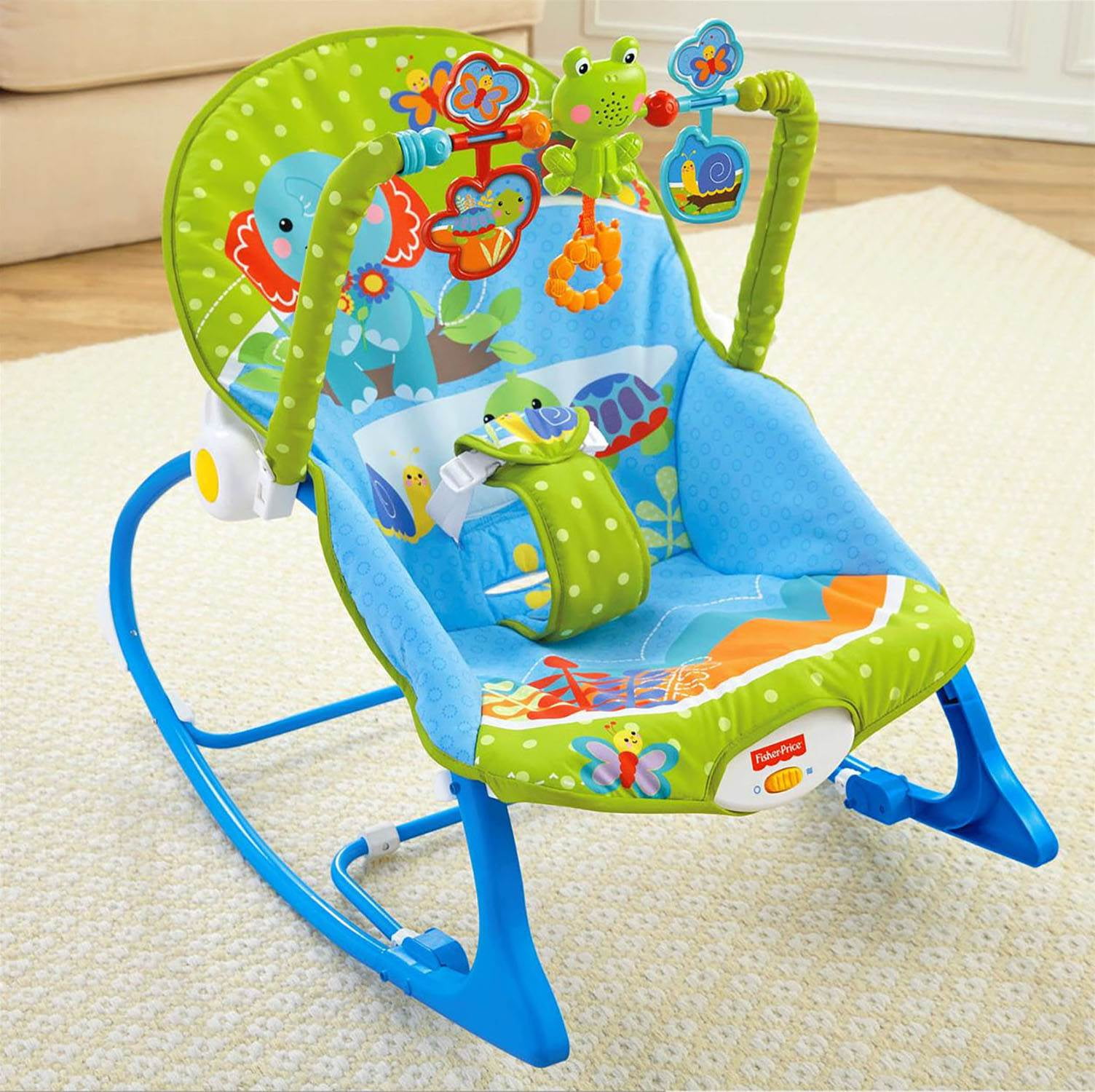 fisher price infant to toddler rocker elephant