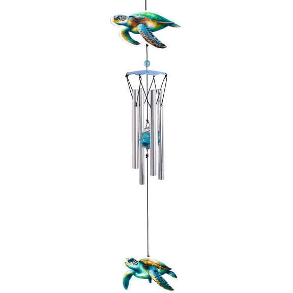 Spoontiques Sea Turtle Metal Wind Chime