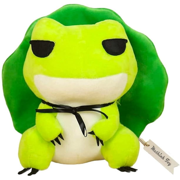 Frog Plush Toy Soft Frog Stuffed Animal Frog, Green 8 inch 