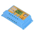 thumbnail image 1 of 12V/24V Auto-Switching Solar Charge Controller with 30A PWM Charging, 5V 2.5A Dual USB Ports, LCD Display for Charge/Discharge Monitoring, Multiple Protections, Adjustable Parameters & Power-Off, 1 of 7
