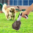 thumbnail image 3 of SDIGV Recogedor de excrementos para mascotas con 150 bolsas de basura para perros y gatos grandes y pequeños con dispensador de bolsas para excrementos incorporado, fácil de usar para recoge, 3 of 5