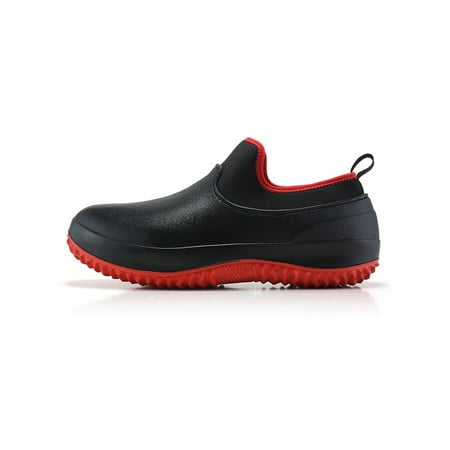 

Woobling Womens Winter Work Boots Kitchen Garden Waterproof Chef Shoes Non-slip Mens Boots