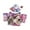 dress up set, variant on Clothes Set With Headpiece - Traditional Japanese Kimono Style Outfit With Floral Pattern And Fox Motif, Includes 1 Kimono And 1 Headpiece - For Dolls, ,