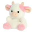 thumbnail image 6 of Set of 2 TRUFFLE HORSE & BELLE COW Palm Pals 5" Stuffed Animal Plush, Aurora, 6 of 8
