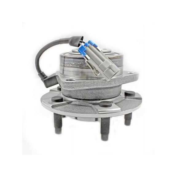 Front Wheel Hub and Bearing Assembly - Compatible with 2006 Pontiac Torrent AWD, FWD with 4-Wheel ABS