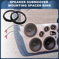 thumbnail image 2 of Unique Bargains Speaker Spacer Ring Tweeter Speaker Spacer Adator for FORD TRANSIT CUSTOM 2 Set, 2 of 7