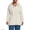 Ivory Latte, variant on Women's Petite Waterproof Hooded Packable Raincoat