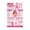 Framed, variant on Pink Ribbon Awareness Poster Breast Health Educational Chart for Support Groups Patient Education Waiting Room