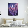 thumbnail image 5 of Creowell Dream Catcher Flowers Crescent Moon Tapestry Wall Art 30*40in, 5 of 5