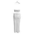 thumbnail image 4 of Stylish Tankini Swimwear Set For Vacation V Neck Design Hollow Out Perfect For Spring And Summer Hand Wash Recommended, 4 of 5